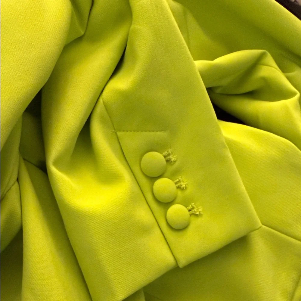 INC International Concepts Bright Green Blazer New size L - Picture 10 of 11